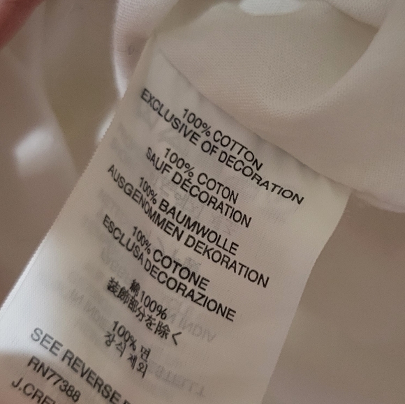 J. Crew white a-line tassel embroidered geometric mini skirt small - Picture 9 of 9